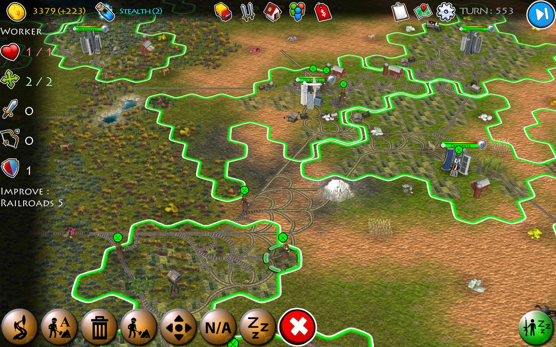World of Empires 게임 스크린 샷