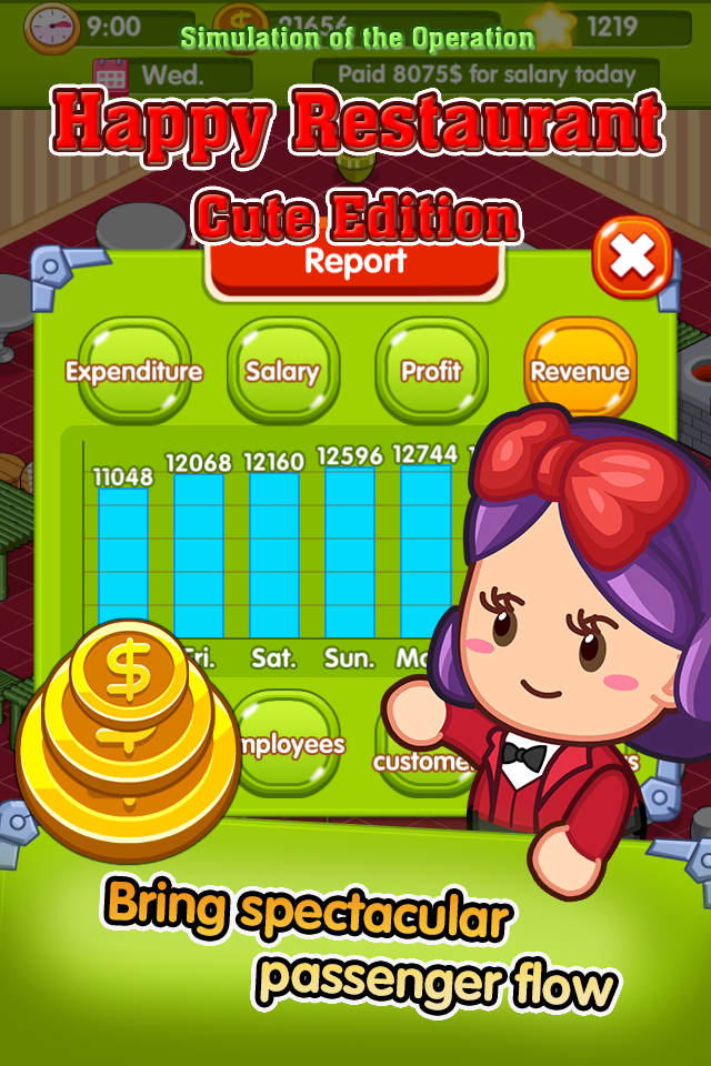 Скриншот игры Happy Restaurant cute edition