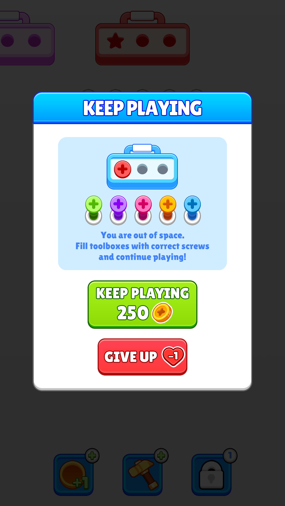 Screw Sort Mania 게임 스크린샷