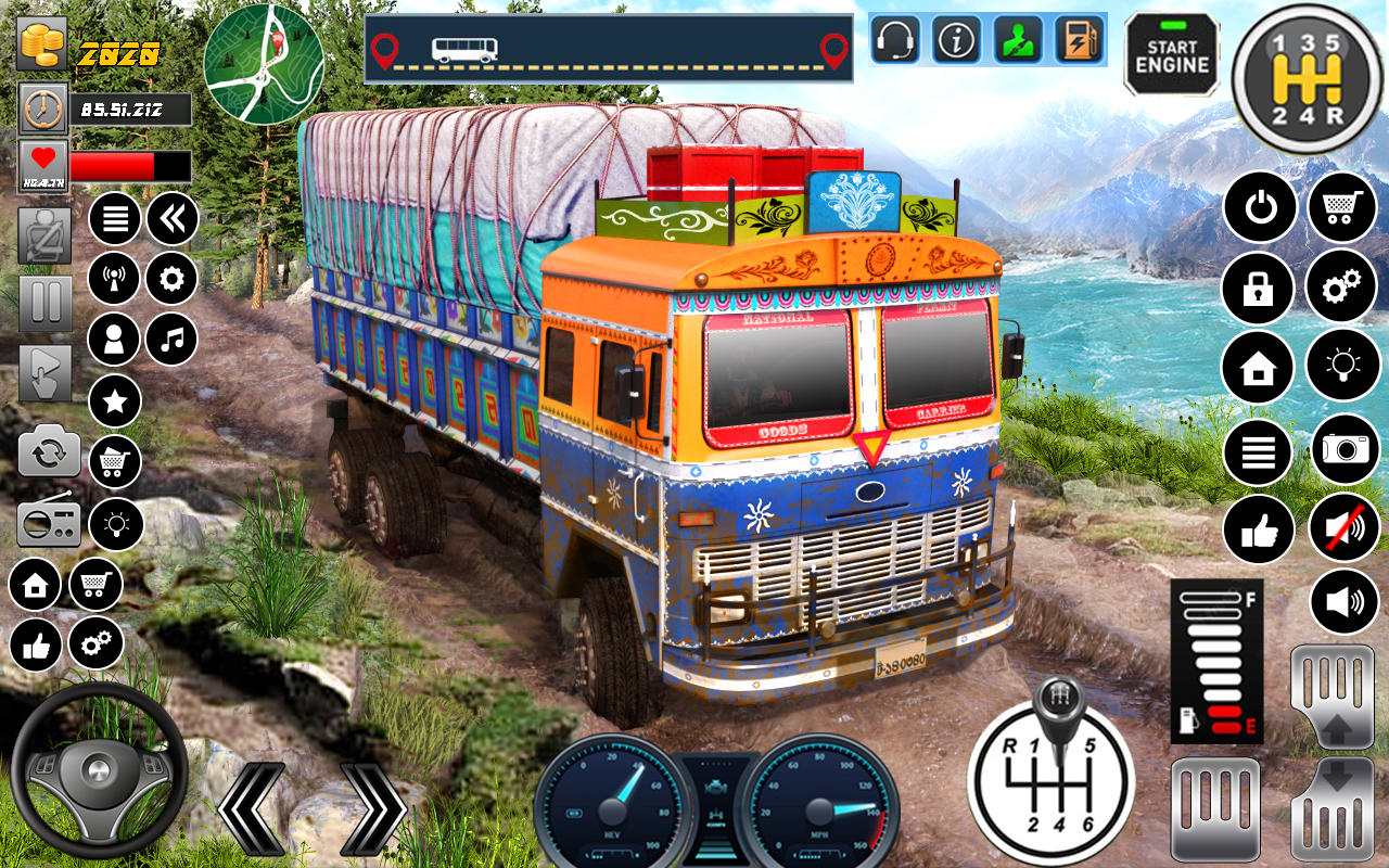 Indian Cargo Truck Games Sim Game Screenshot