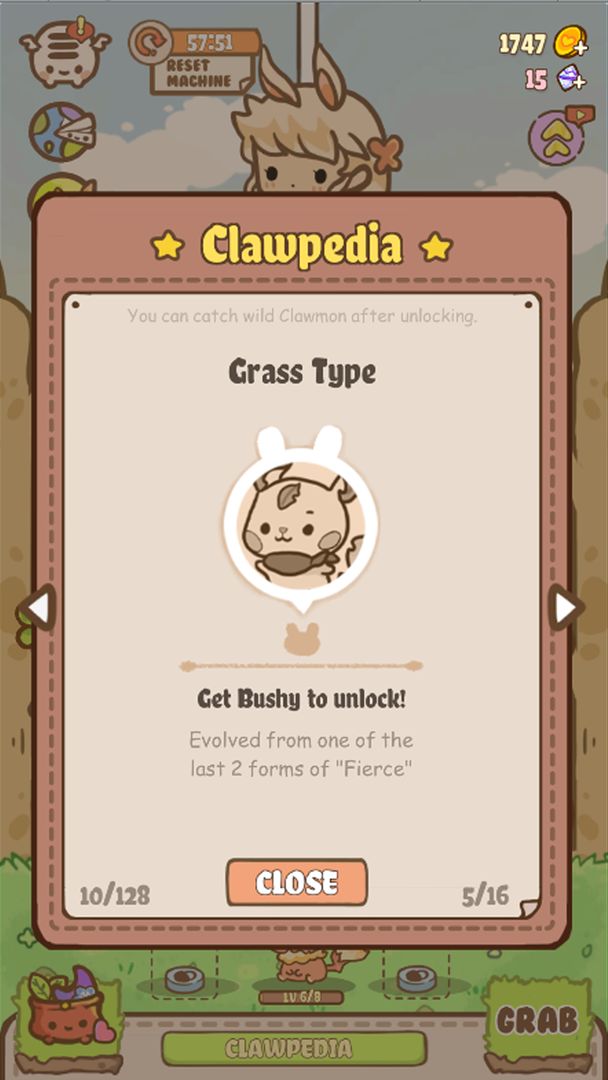Screenshot of Clawmon: Cute Pet Machine