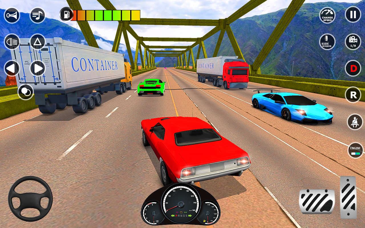 Traffic Driving-Racing Master Game Screenshot