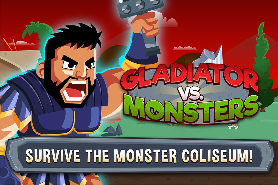 Gladiator vs Monsters - Colosseum Battle Game ภาพหน้าจอเกม