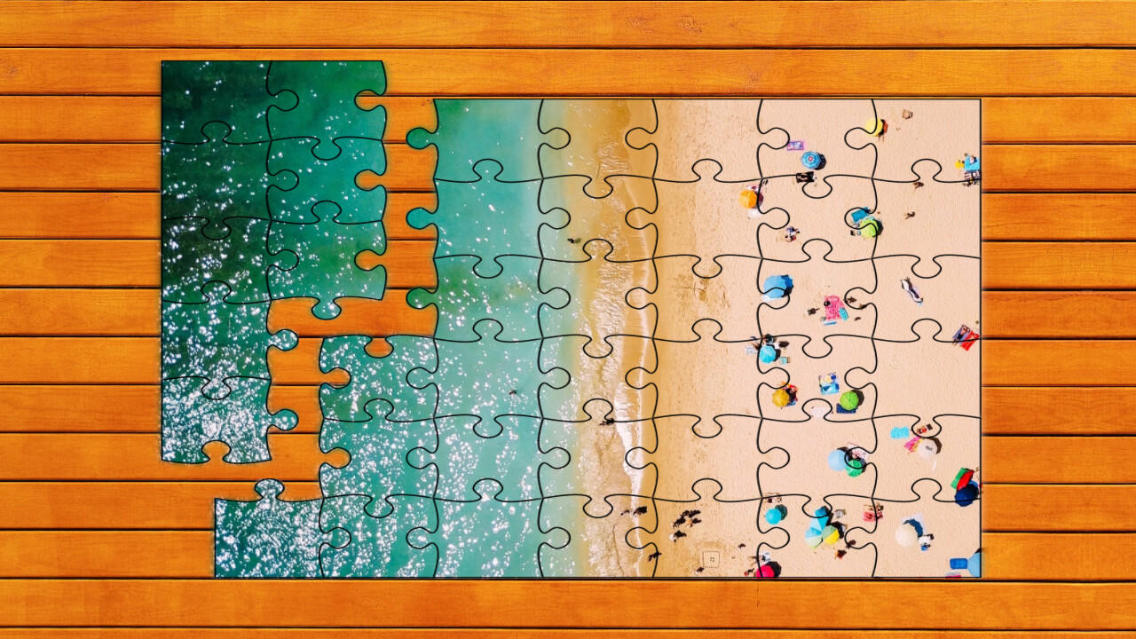 Aerial Nature Jigsaw Puzzles Game Screenshot
