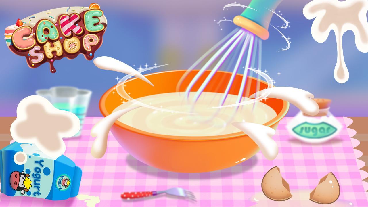 Cake Shop - Kids Cooking 遊戲截圖