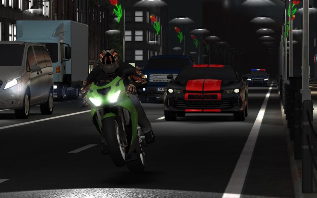 Racing Fever: Moto screenshot game