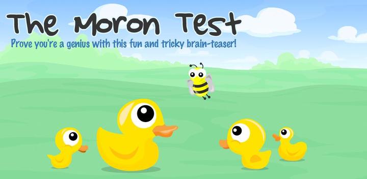Banner of द मोरोन टेस्ट: आईक्यू ब्रेन गेम्स 4.4.16