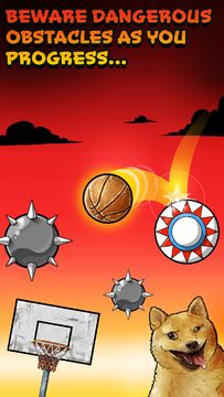 Cuplikan Layar Game Basket Fall