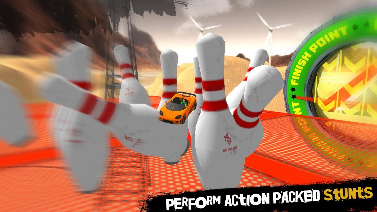 Gangster Grand Impossible Ramp Game Screenshot