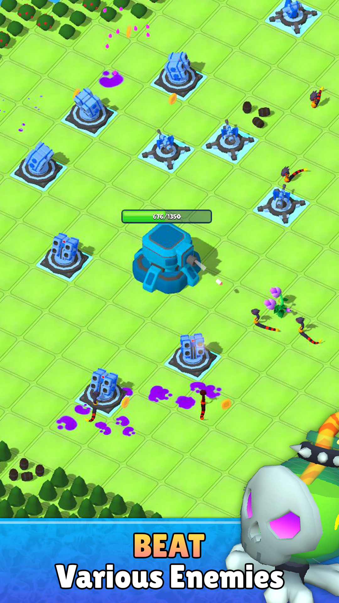 Defense.io Tower Defense TD Game Screenshot
