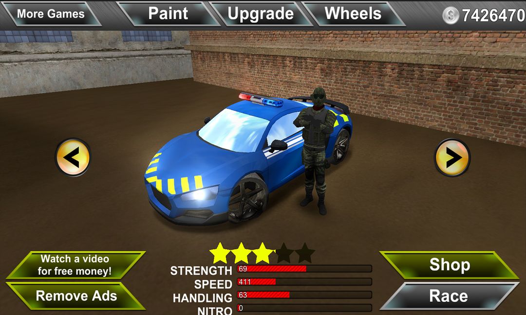 3D SWAT POLICE MOBILE CORPS 게임 스크린 샷