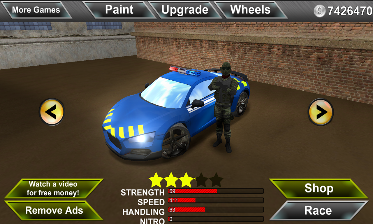 3D SWAT POLICE MOBILE CORPS Game Screenshot