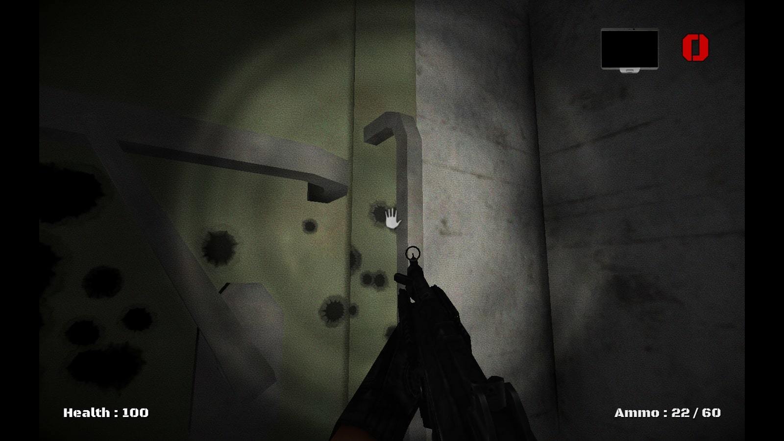 Slenderman Must Die Game Screenshot