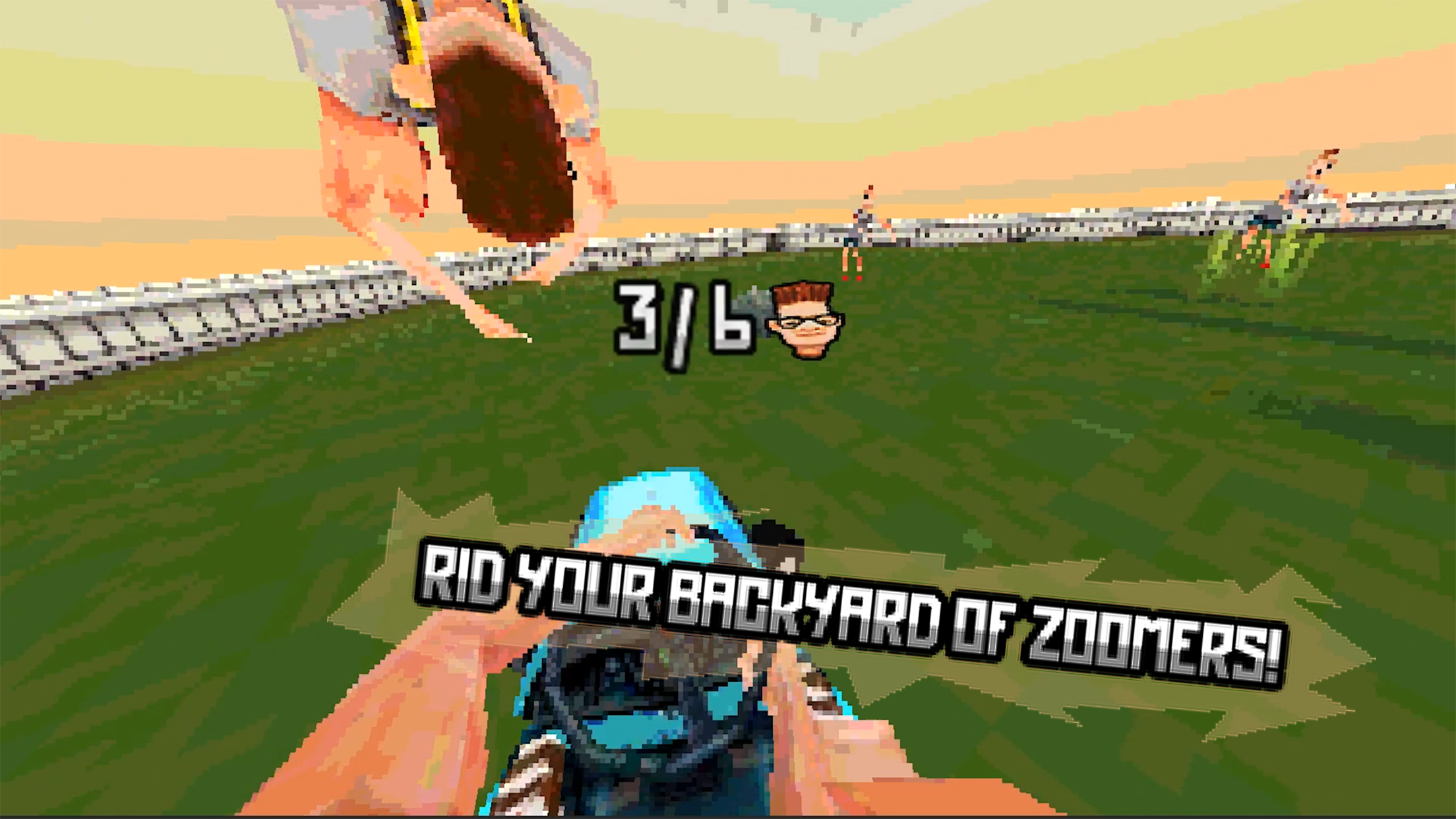 Boomer Simulator Game Screenshot