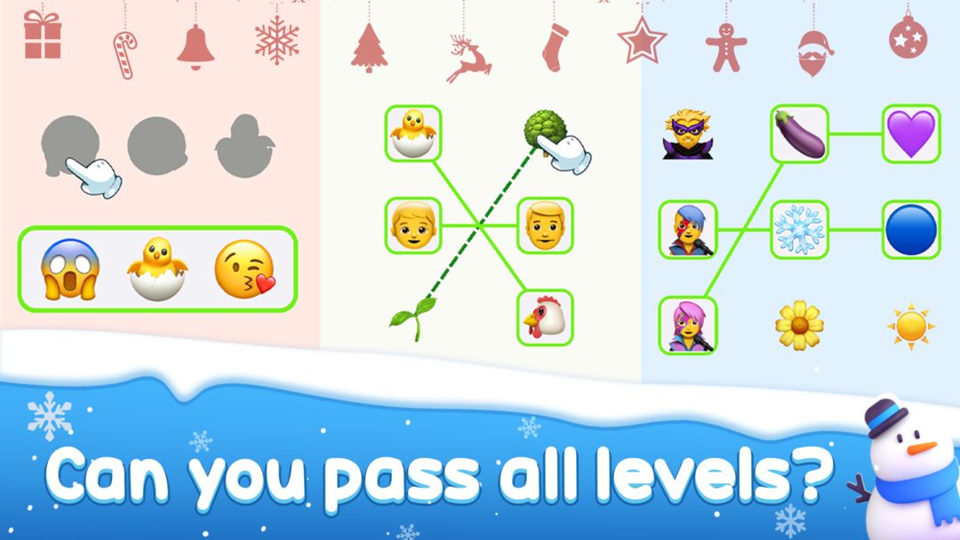 Fun Emoji Puzzle - icon match 게임 스크린 샷