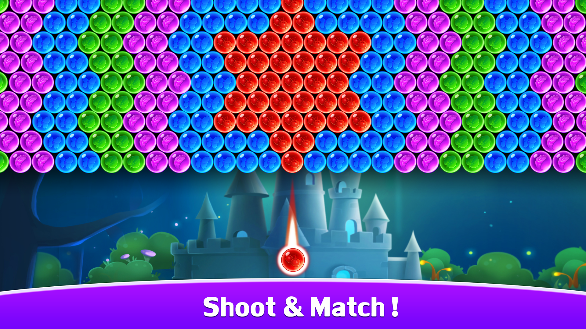 Скриншот игры Bubble Shooter Legend
