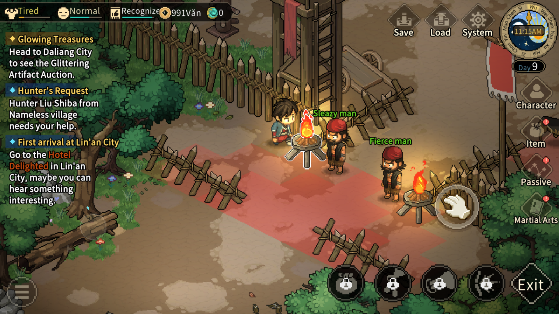 Hero's Adventure Game Screenshot