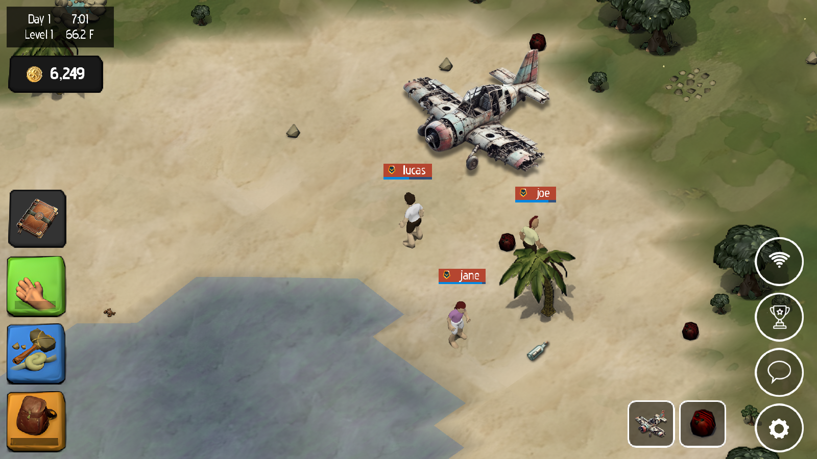 Krafteers Game Screenshot