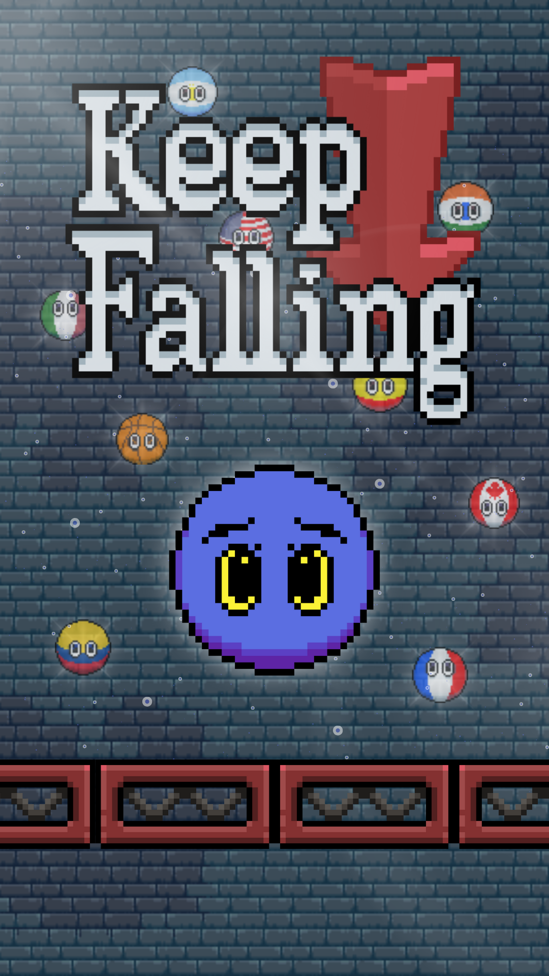 Keep Falling Game Screenshot