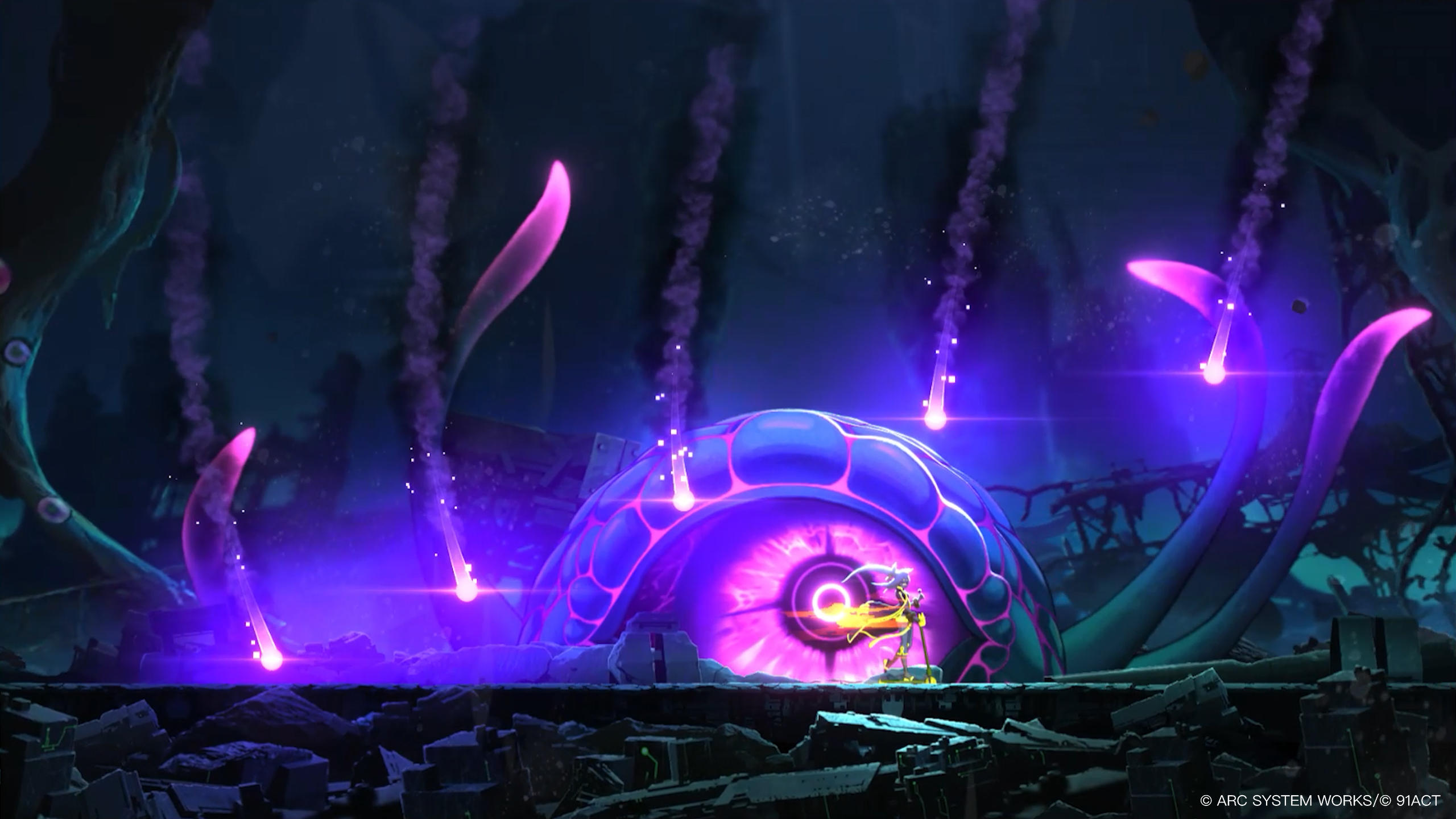 BlazBlue Entropy Effect Game Screenshot