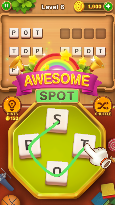 Word Spot Game Screenshot