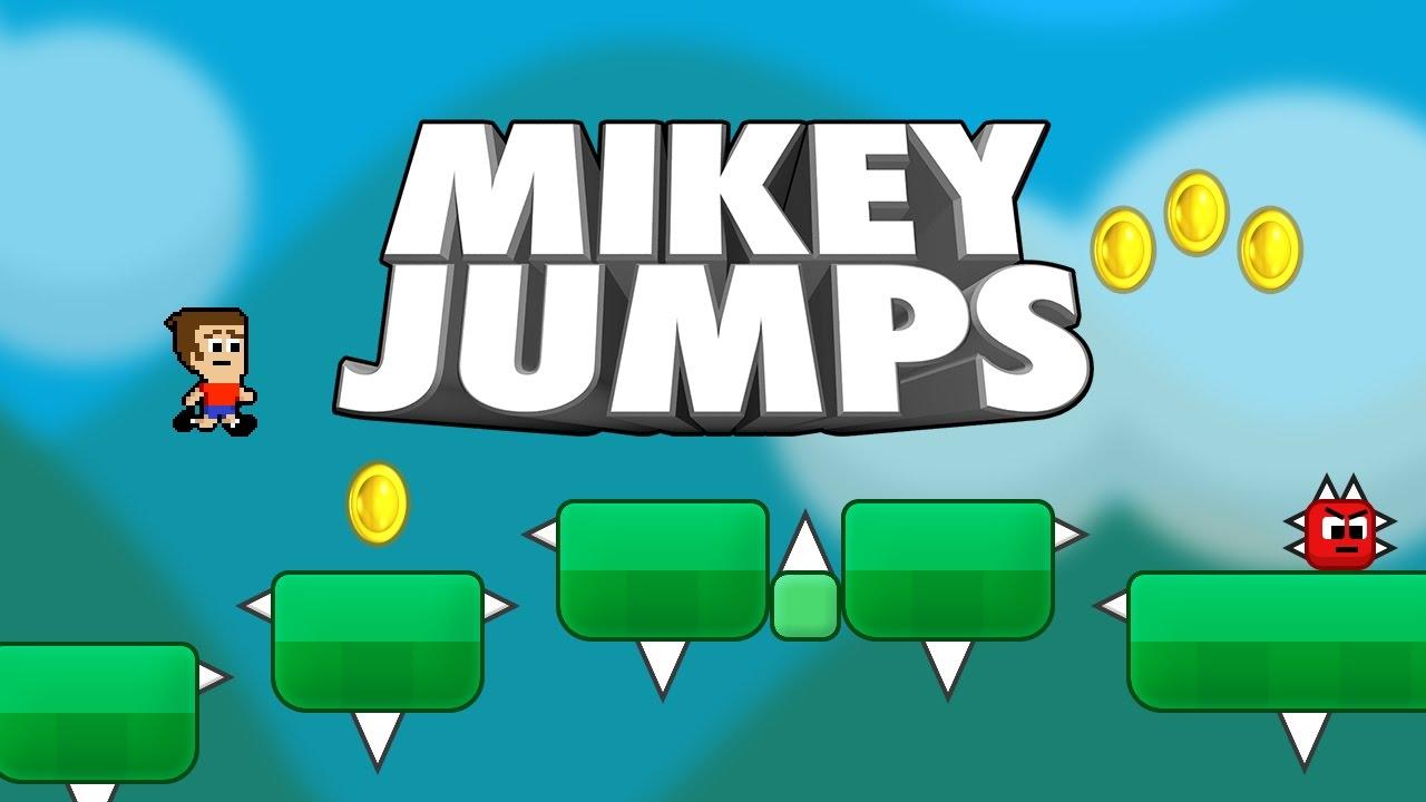 Screenshot of the video of Mikey Jumps