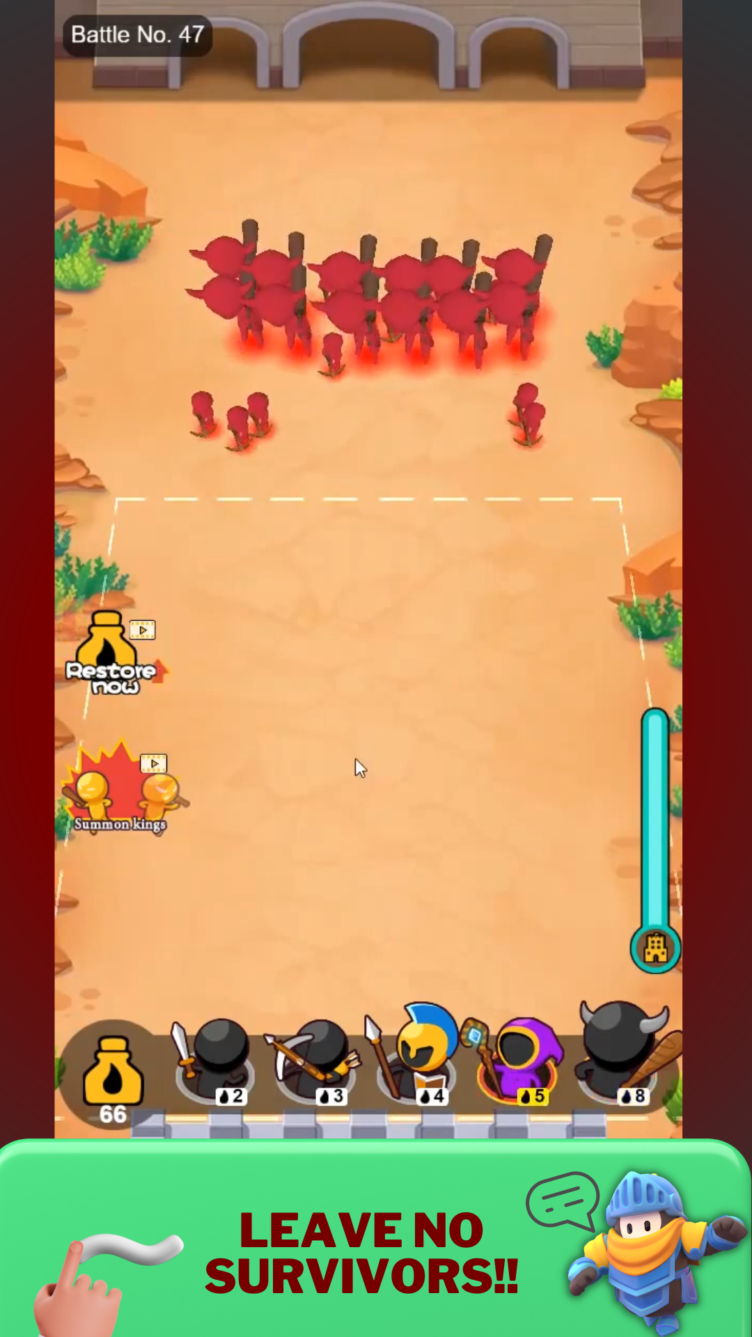 Screenshot of Fall Guys Draw attack