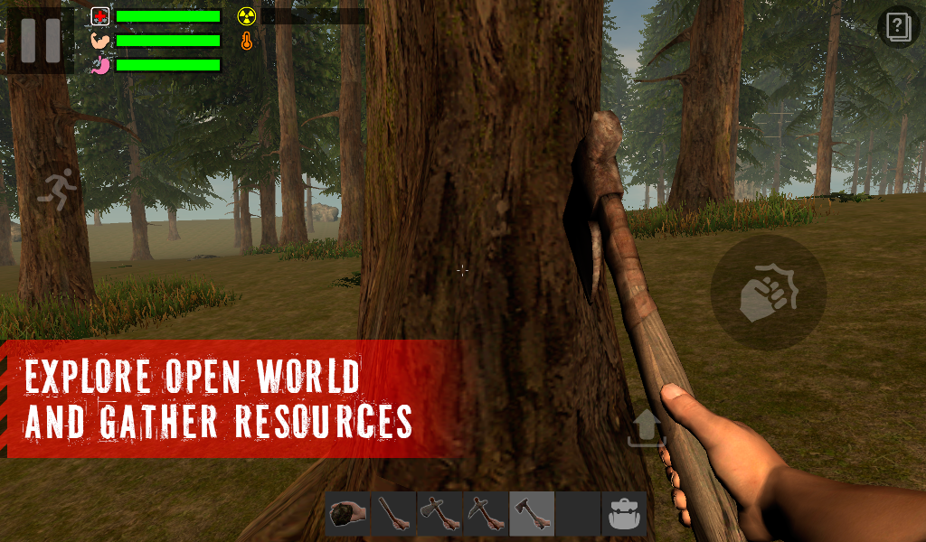 The Survivor: Rusty Forest Game Screenshot
