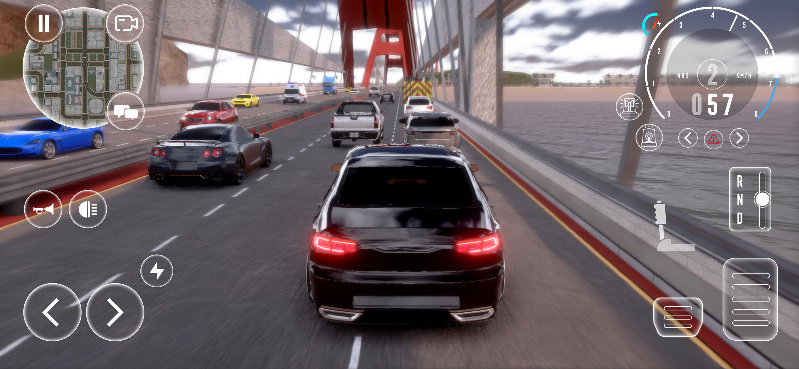 Screenshot of American Car Drift Game 2023