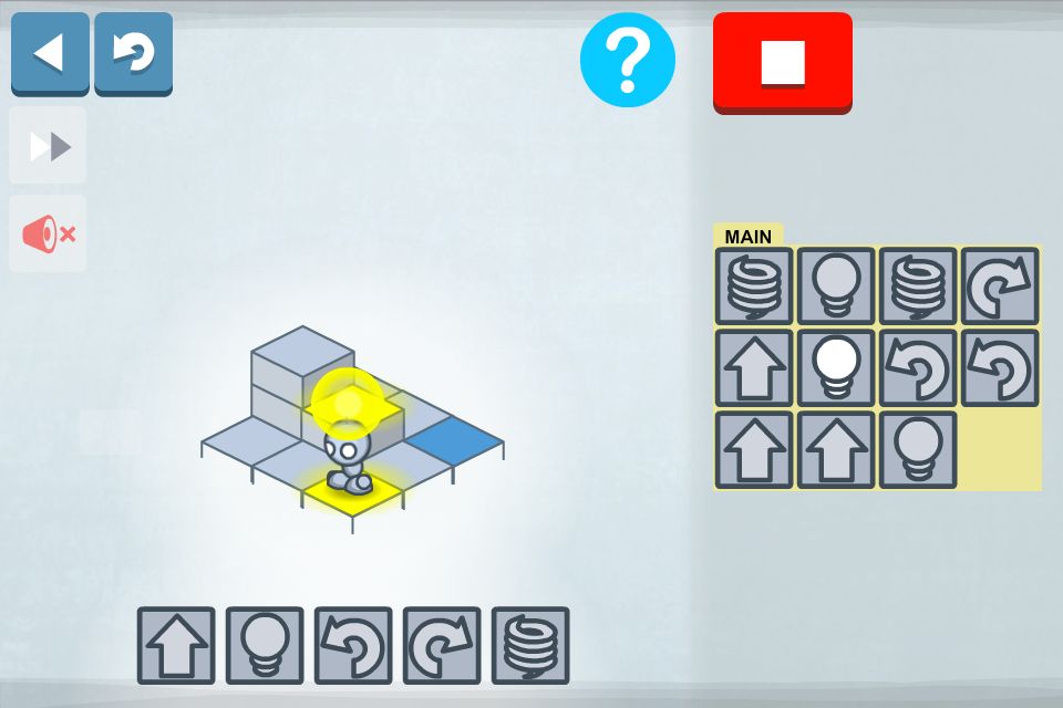 Screenshot of Lightbot : Programming Puzzles