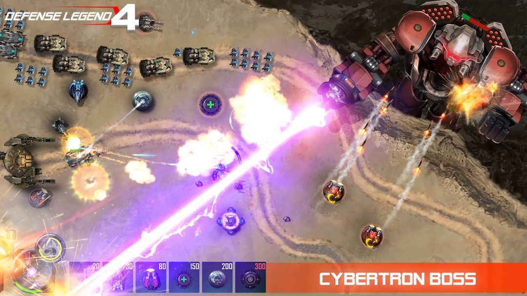 Screenshot of Defense Legend 4: Sci-Fi TD