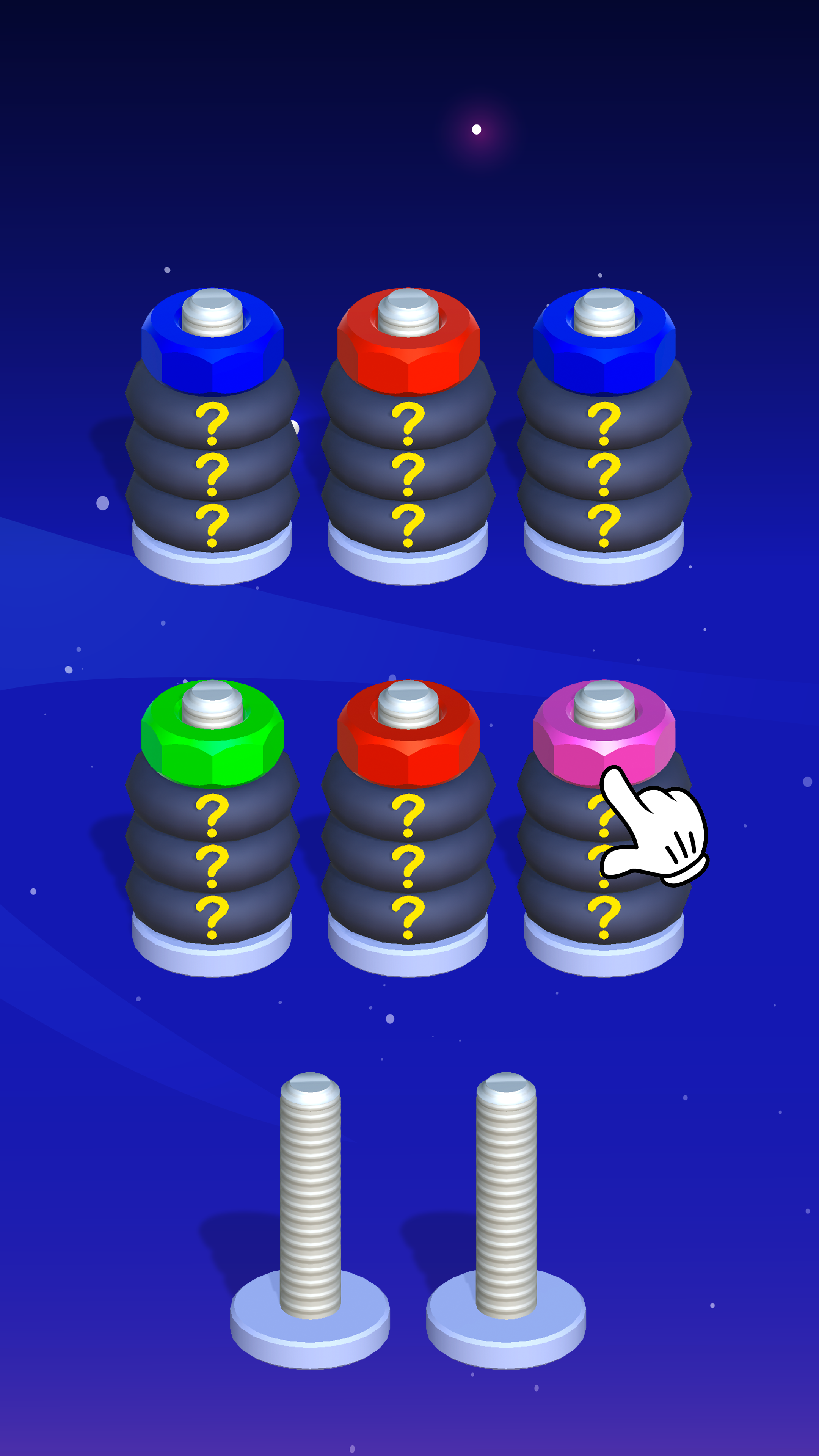 Nuts Sort 2: Nuts & Bolts Game ゲームのスクリーンショット