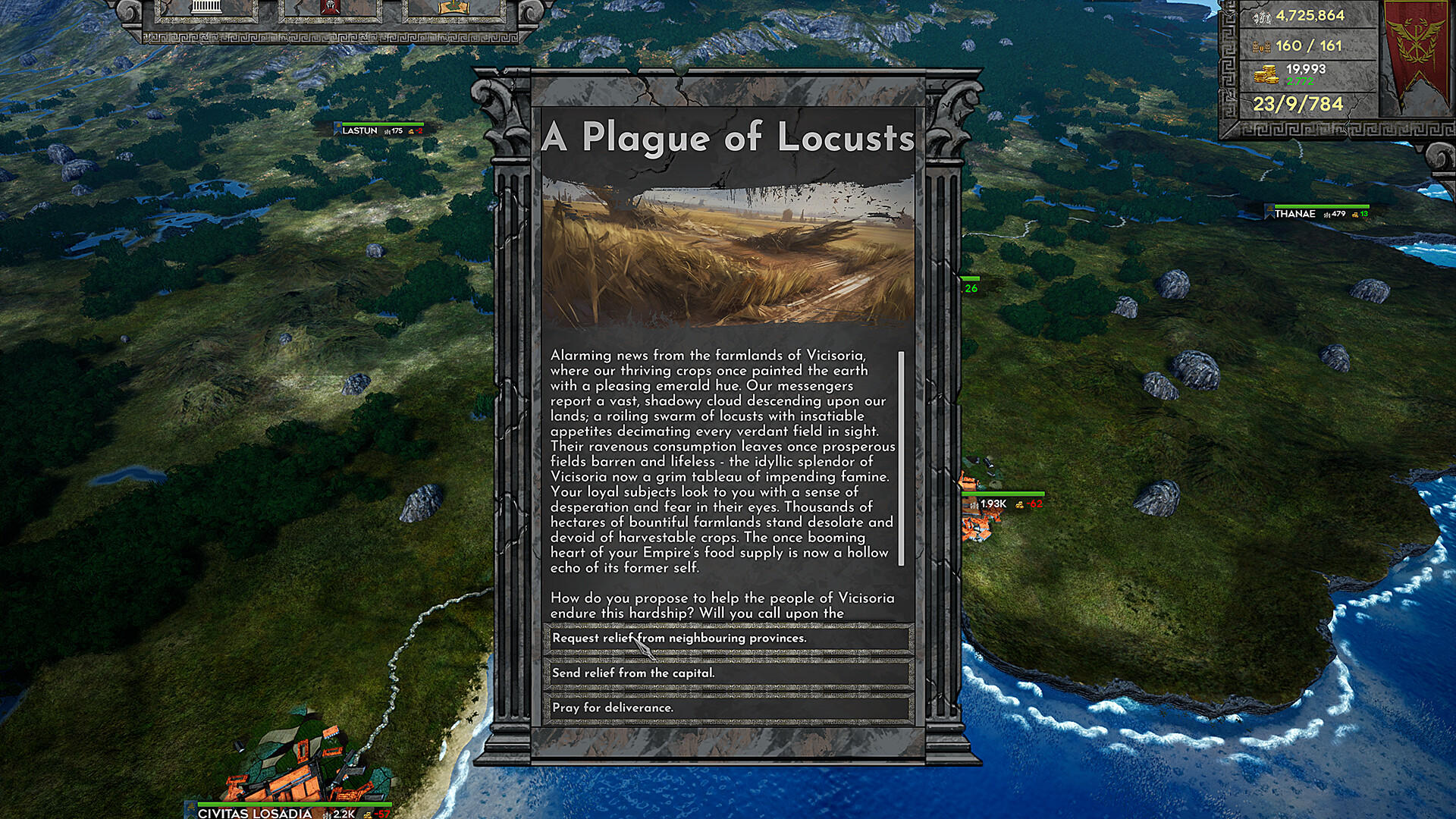 Screenshot of Fall of an Empire