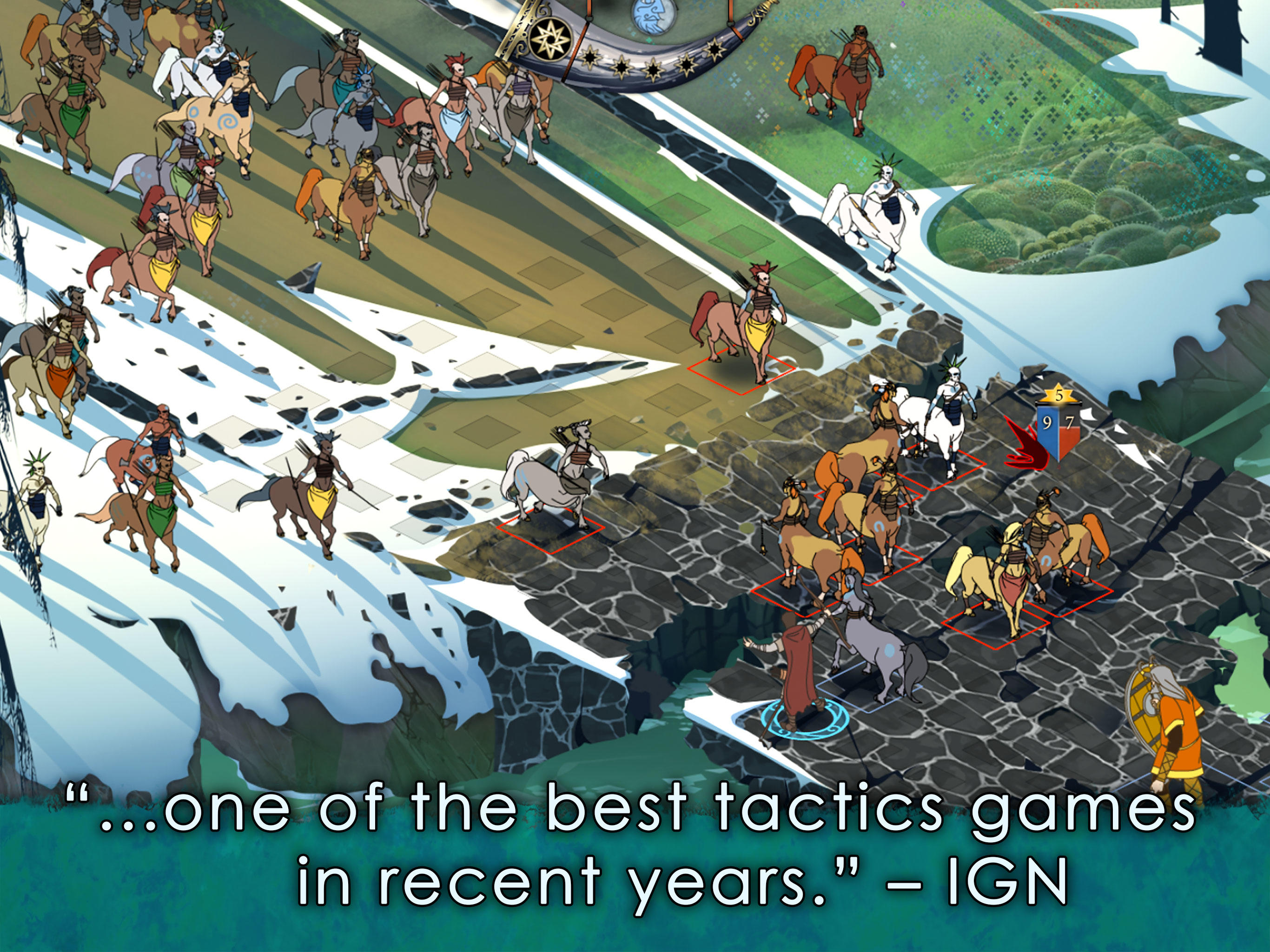 Banner Saga 2 Game Screenshot