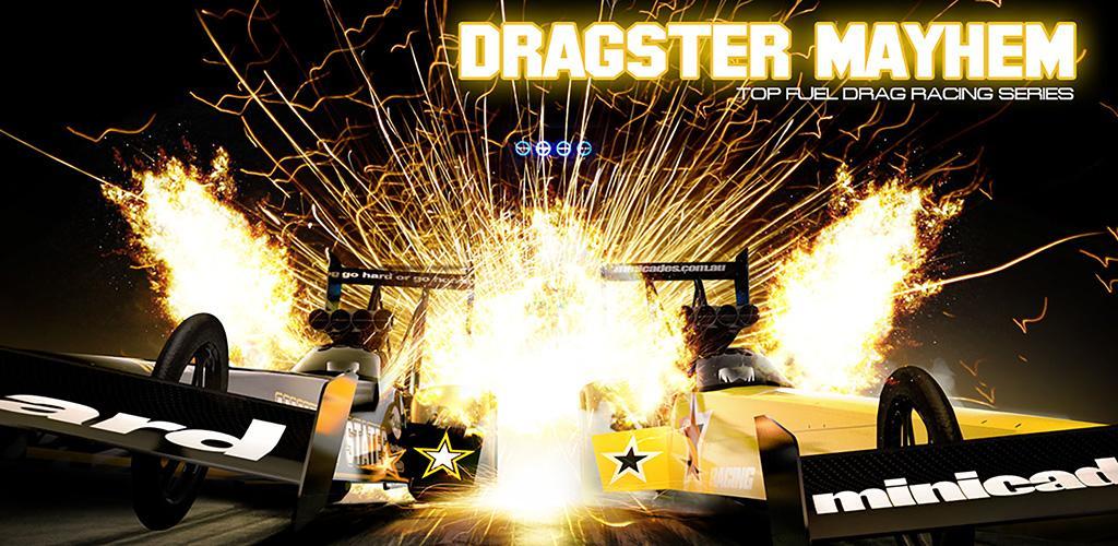 Banner of Dragster Mayhem - Top Fuel Sim 2.0.10