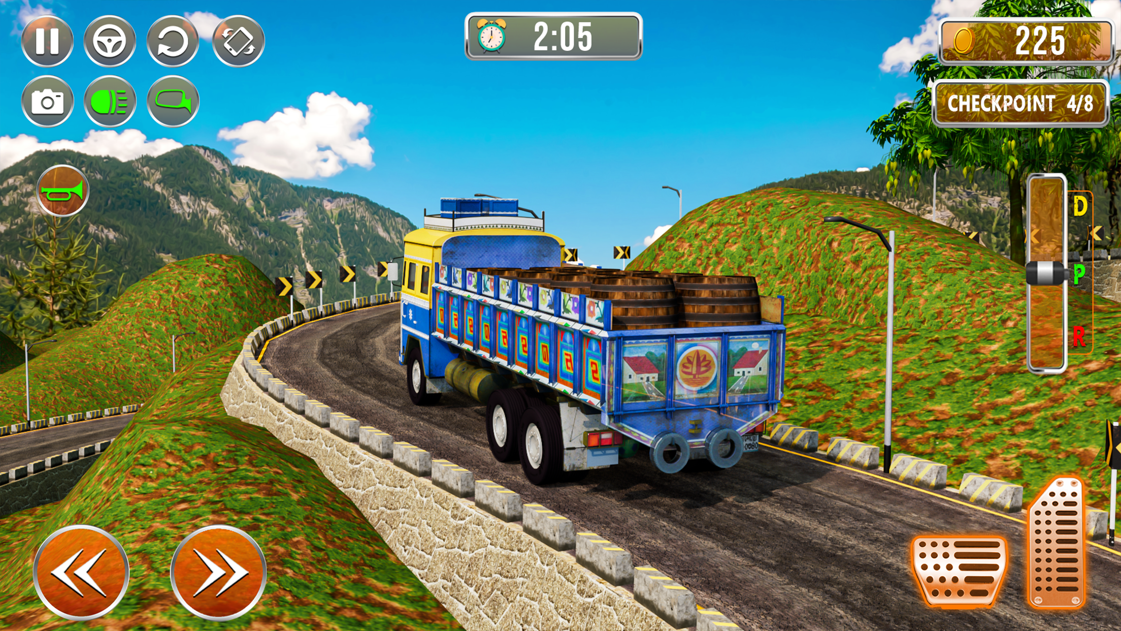Indian Truck driving Sim Games Game Screenshot