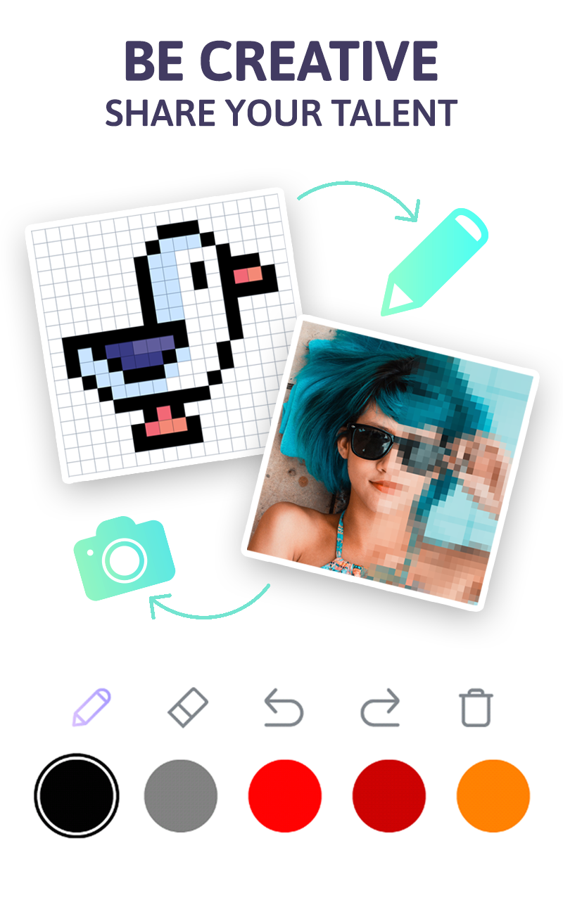 PixelBook: pixel art, draw and Game Screenshot
