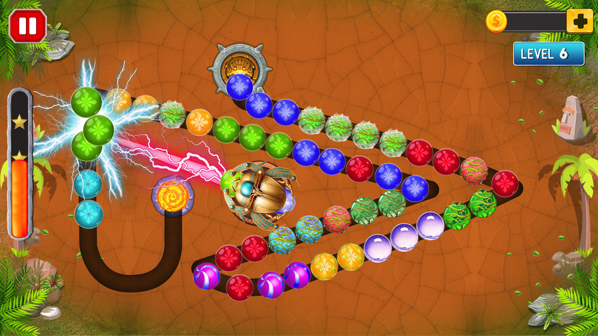 Ball Blast Shooter Game Game Screenshot