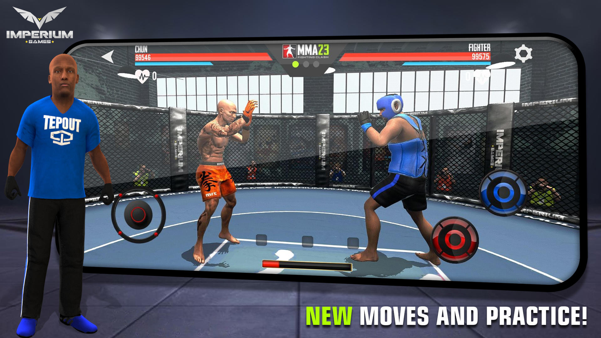 MMA - Fighting Clash 23 Game Screenshot