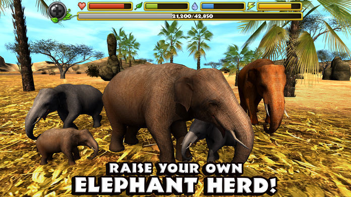 Elephant Simulator ภาพหน้าจอเกม