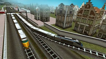 Euro Train Driving Game Screenshot