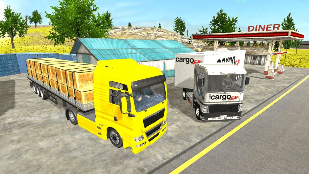 Real Truck Driving Simulator ภาพหน้าจอเกม