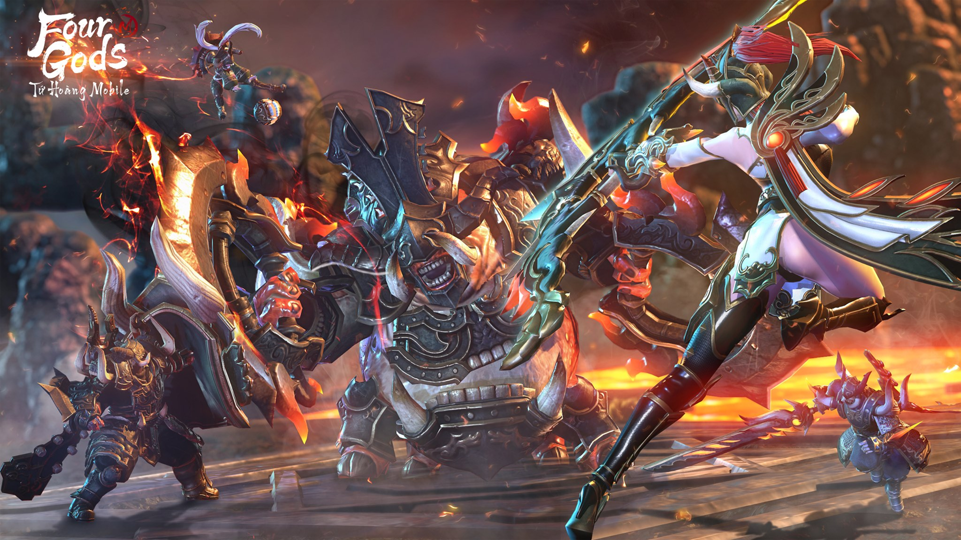 Banner of Four Gods M 