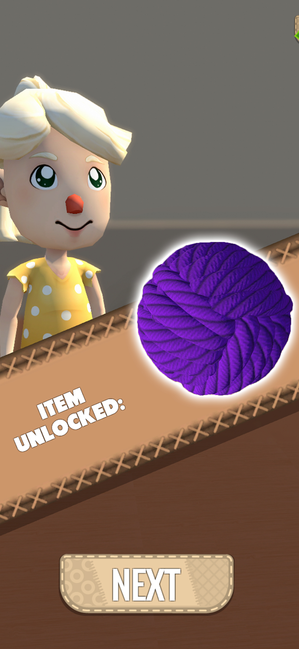 Captura de Tela do Jogo Knitting Shop 3D