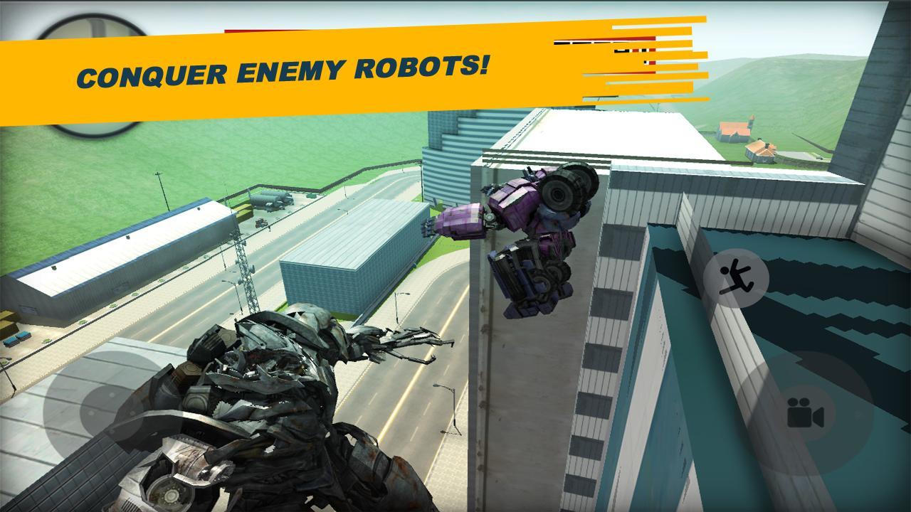 Futuristic Robot: Rope Hero screenshot game
