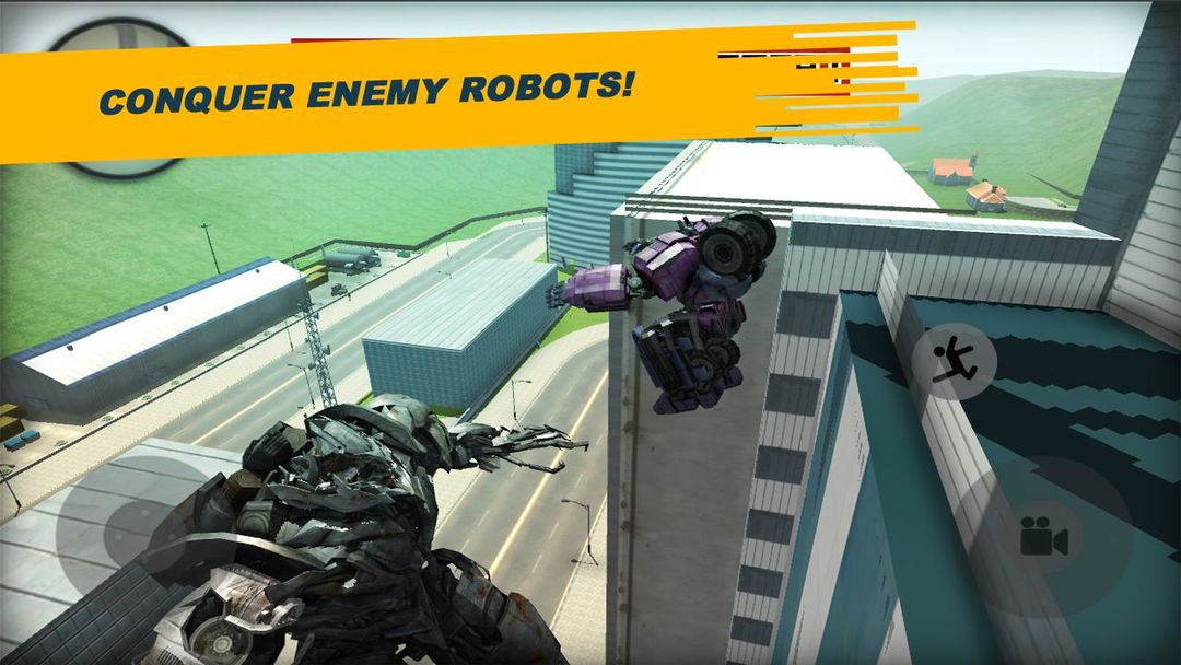 Screenshot of Futuristic Robot: Rope Hero