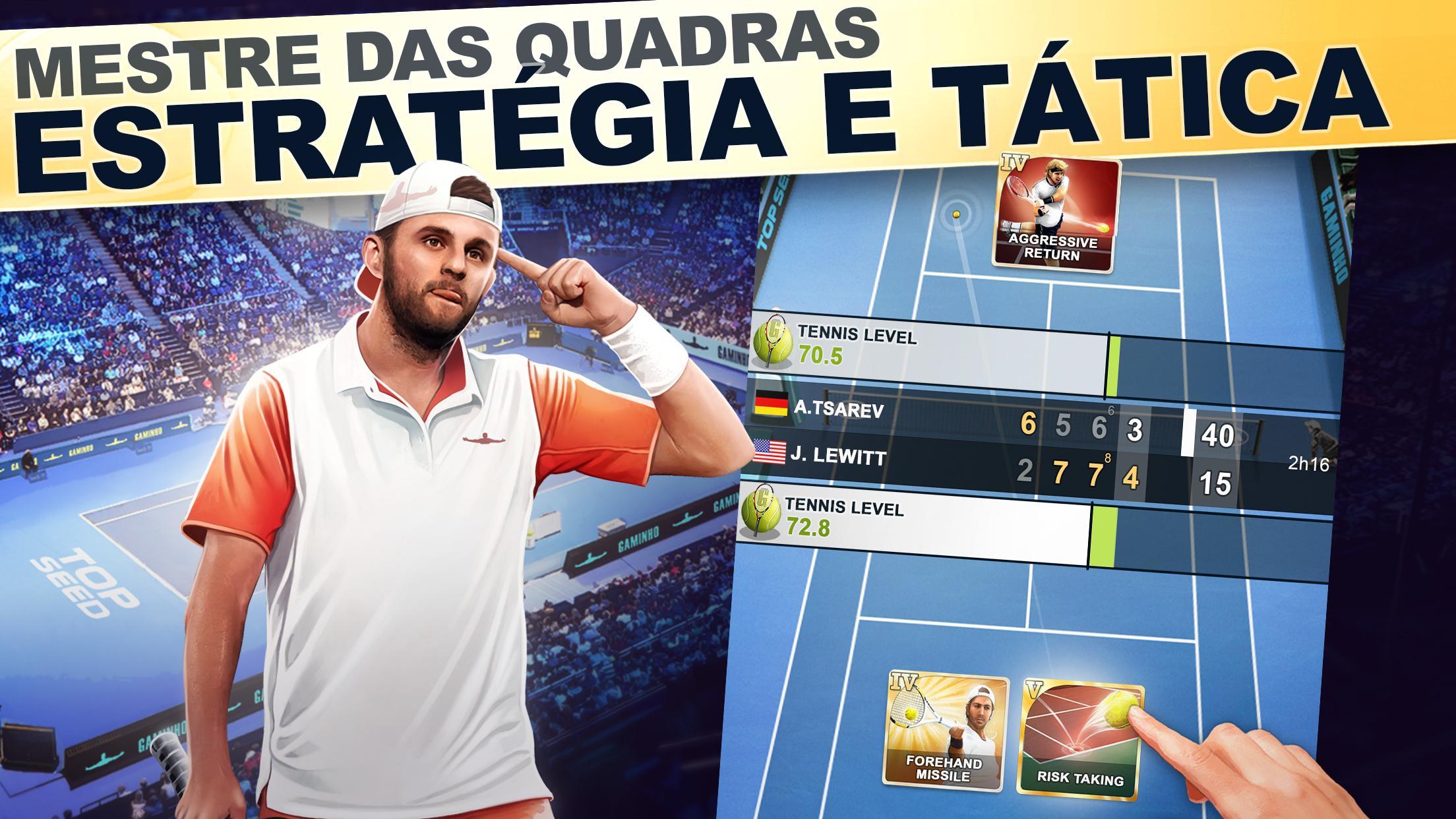 Captura de Tela do Jogo TOP SEED Tennis Manager 2026