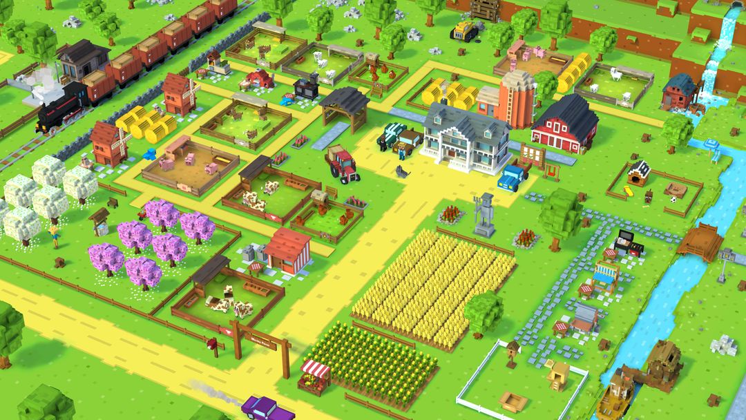 Screenshot of Blocky Farm
