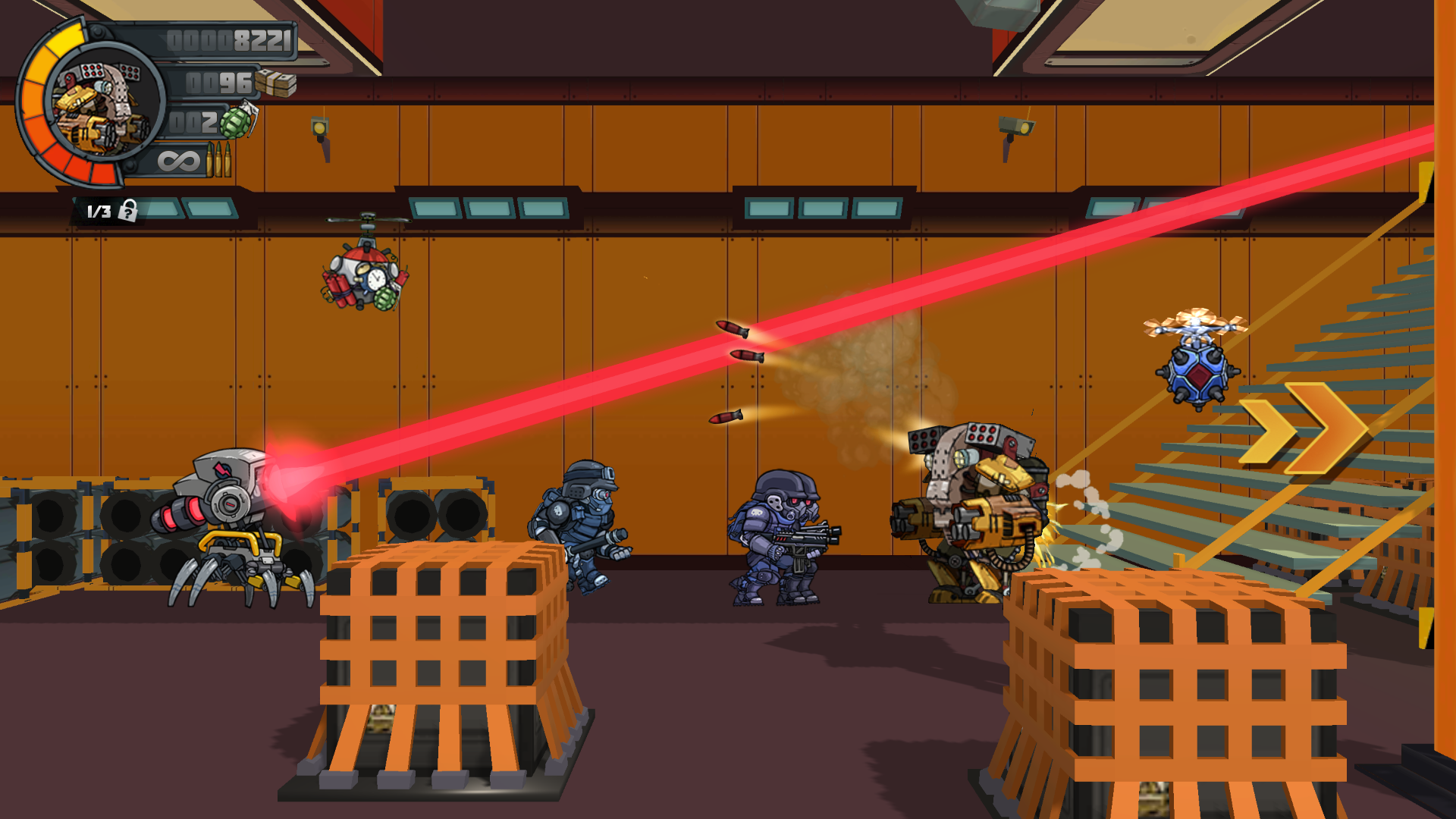 Metal Soldiers 4 Pro ภาพหน้าจอเกม