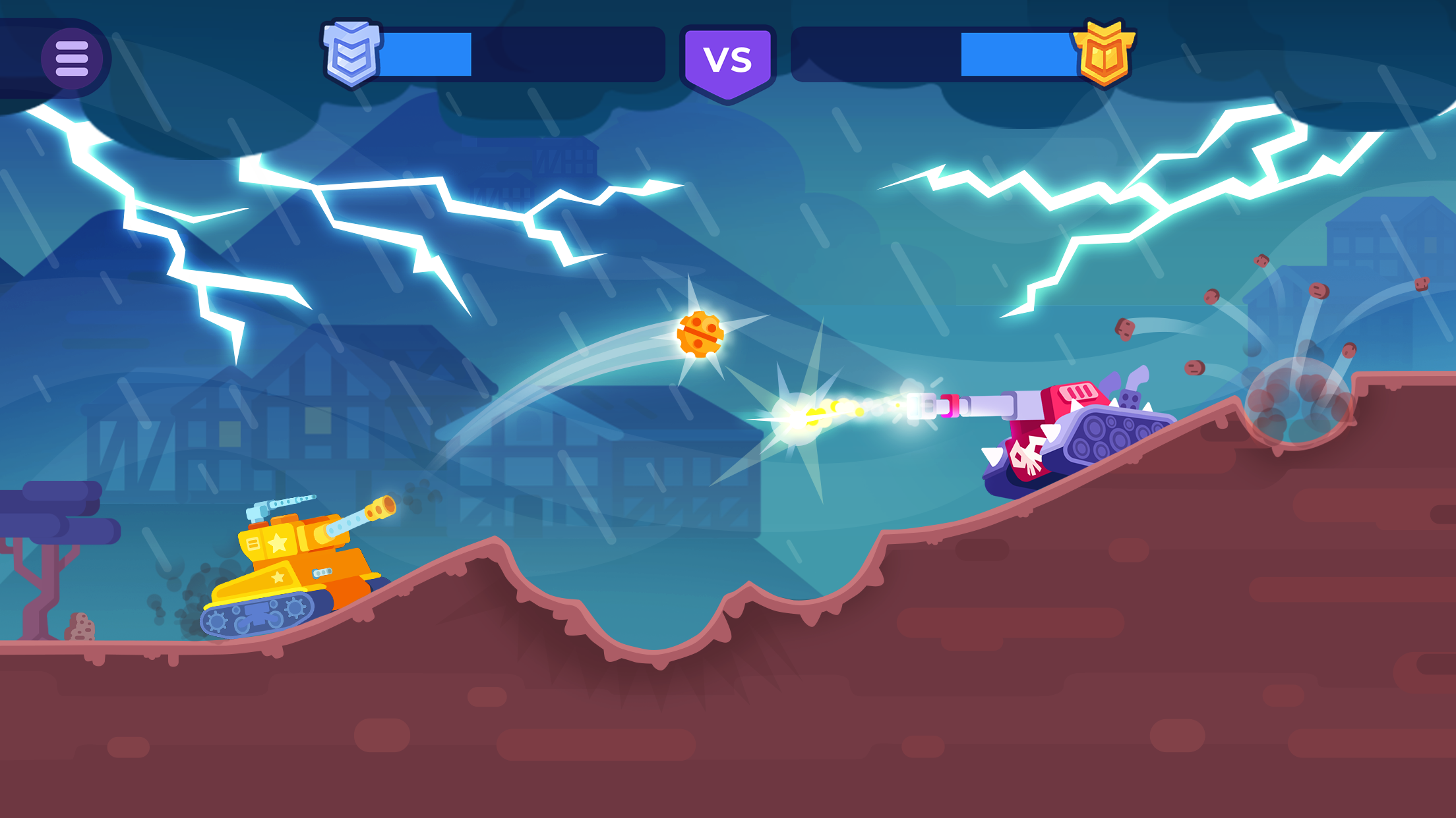 Tank Stars Game Screenshot